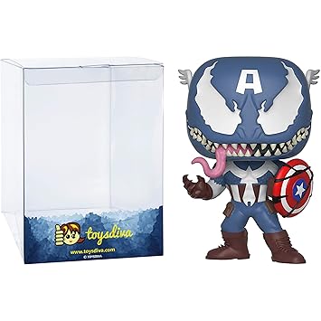 venomized captain america pop price