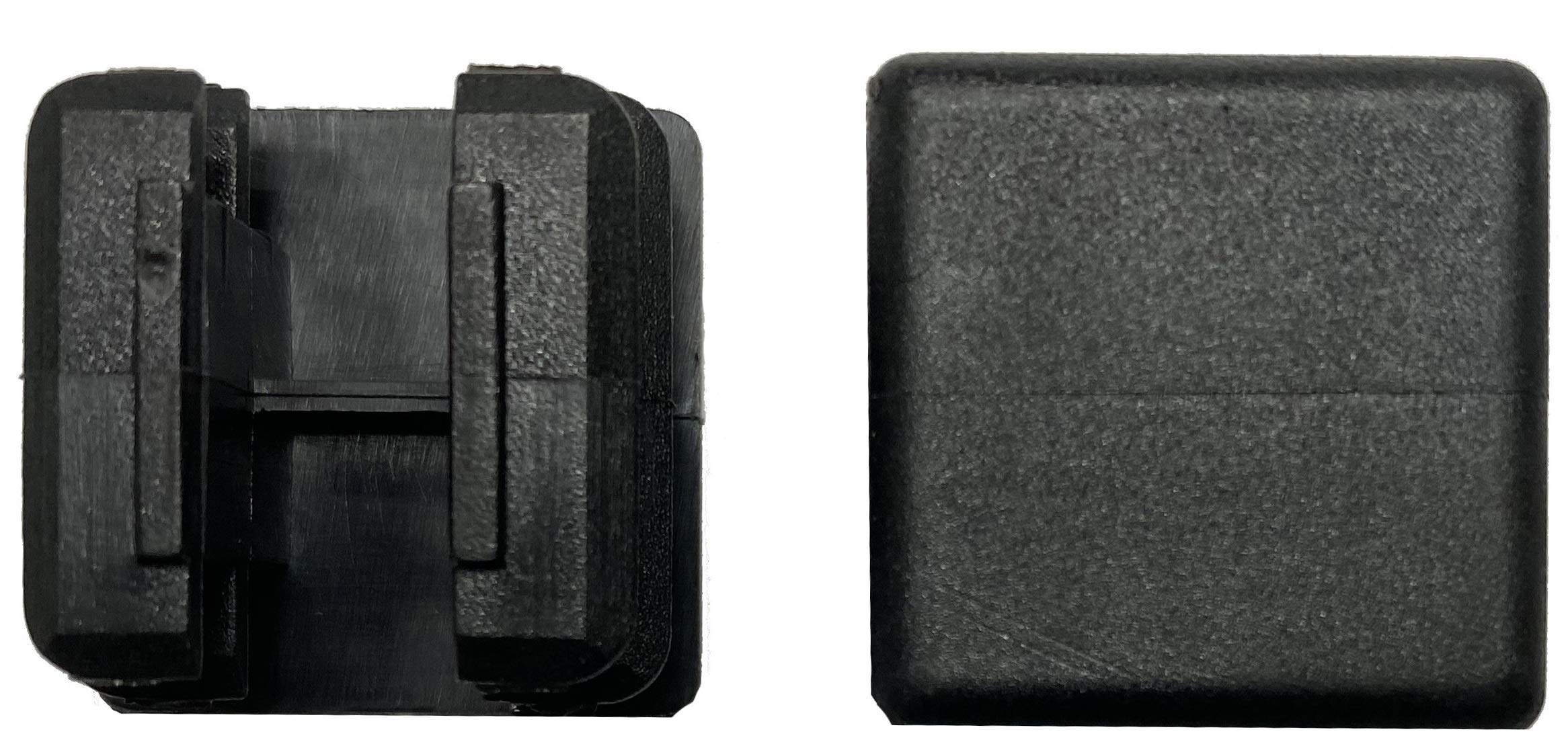 dexierp Protection Force 7/8" 22mm (Pack of 20) Square OD Tubing Plastic Insert Plug, Tubing Post End Cap, Chair Glide