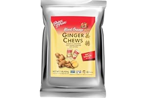 SPICEBRO Orange Ginger Chews, 1 lb. Candied Ginger, Ginger Chews Candy, Candy Pack