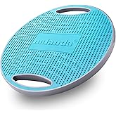 NALANDA Wobble Balance Board, Core Trainer for Balance Training and Exercising, Healthy Material Non-Skid TPE Bump Surface, Stability Board for Kids and Adults