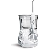 Waterpik Water Flosser Electric Dental Countertop Professional Oral Irrigator For Teeth, Aquarius, WP-660 White