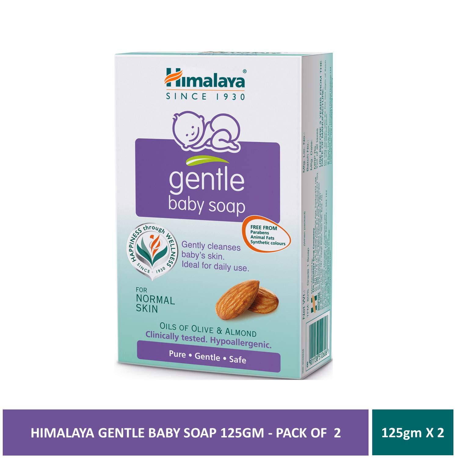 himalaya gentle baby soap 125g