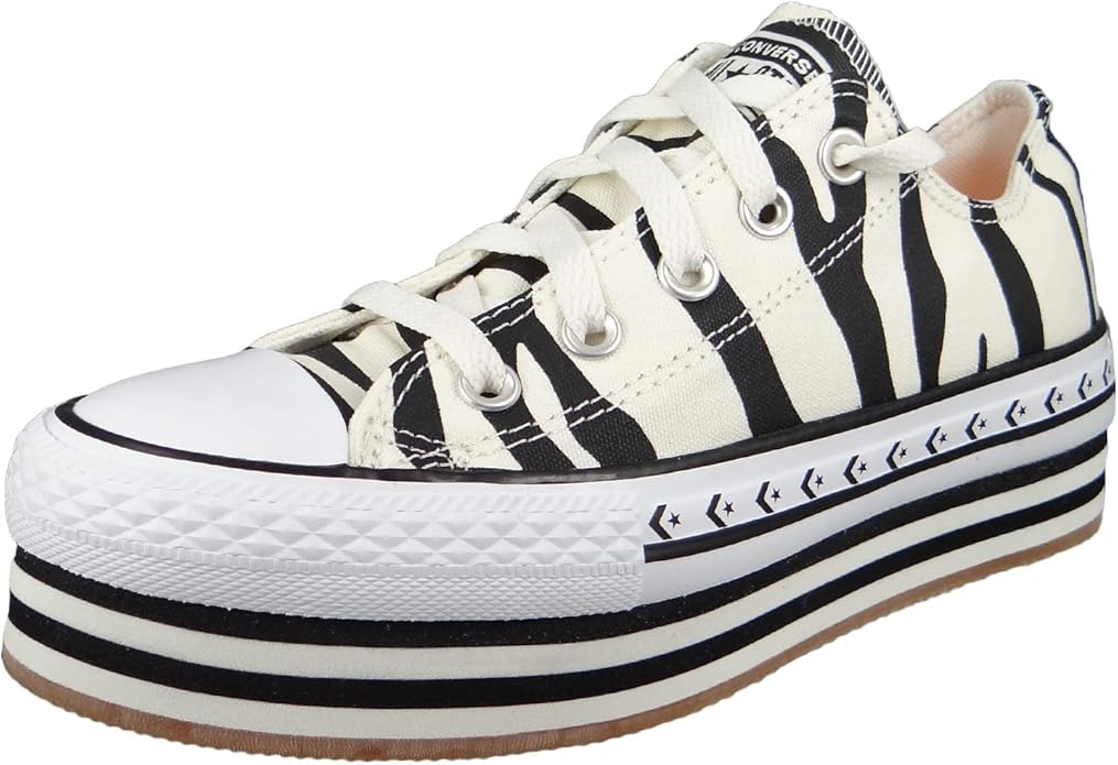 women's converse cpx70 zebra sunblocked platform high top casual shoes
