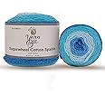 Yarn Bee 3 - Light – Soft Skein – 335 Yards of Cotton Yarn for Crocheting Blankets, Hats, & More – Craft Supplies for Handcrafting, Just Relax