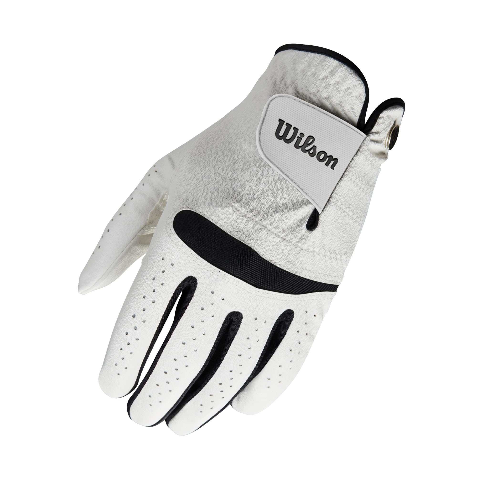 Wilson Feel Plus Men's Golf Glove, Made with Premium Leather, Provides Enhanced Grip and Sweat Control