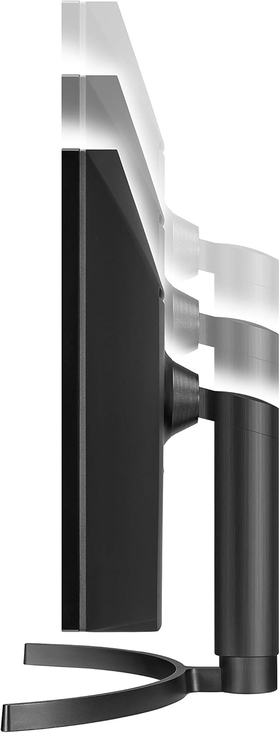 LG 34WN80C-B 34 inch 21:9 Curved UltraWide WQHD IPS Monitor with USB Type-C Connectivity sRGB 99% Color Gamut and HDR10 Compatibility, Black (2019): Computers & Accessories