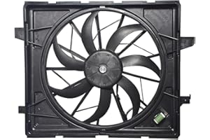 labwork Radiator Cooling Fan CH3115170 Replacement for Durango 2011-2017 Replacement for Grand Cherokee 2015-2016