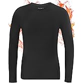 Twekfish Boys' Compression Thermal Shirt - Youth Long Sleeve Fleece Base Layer for Football Baseball, Quick Dry Undershirts