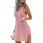 Jhsnjnr Womens Swimsuit Coverup Bathing Suit Crochet Cover Ups for Swimwear Beach Dresses