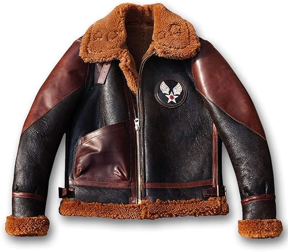 Amazon Gabriel 本革 メンズ Brown系 超豪華 ホースハイド シープスキン 復刻40 S Type B 3 ムートン フライトジャケット Wwii B 17 メンフィス ベル 馬革 羊革 コート ジャケット 通販