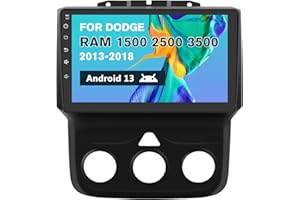 Car Radio Stereo for Dodge Ram 2013-2018 1500 2500 3500 Built in Carplay/Android Auto 9 inch Head Unit 2G RAM 32G ROM with DS