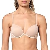 Calvin Klein Womens Perfectly Fit Push Up Plunge Bra