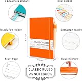 feela A5 Notebooks Multipack 3 Pack Ruled 128 Pages 21x13cm Yellow Orange view 2