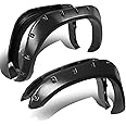 Auto Dynasty Fender Flares Compatible with Dodge Ram 1500 2500 3500 2002-2009, Wheel Flares Set Paintable Grain Textured Black Factory Style, 4Pcs 2002 2003 2004 2005 2006 2007 2008 2009