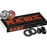 Bones Bearings Bones Reds 8 with Bearing Spacers &amp; Axle Washers