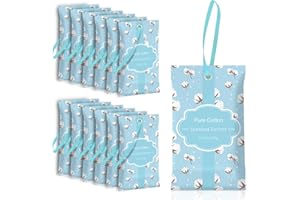SCENTORINI Scented Sachets for Drawer and Closet, 14 Pack Cotton Closet Sachets, for Wardrobe, Bags, Suitcase