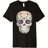 Dia De Los Muertos Costume Halloween Day Of Dead Sugar Skull Premium T-Shirt