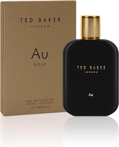 Ted Baker Tonics Au Gold Eau De Toilette 100ml Warm Woody Bergamot Clove