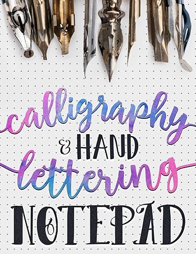 Download Calligraphy & Hand Lettering Notepad: Beginner Practice Workbook & Introduction to Lettering & Calligraphy PDF