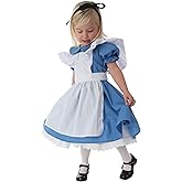 Fun Costumes Deluxe Toddler Alice in Wonderland Costume Alice in Wonderland Dress for Girls 6mo