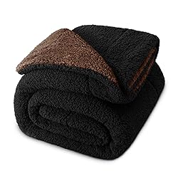 Exclusivo Mezcla Reversible King Size Sherpa Fleece