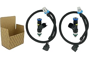 Gautory 0280158197 Fuel Injectors Compatible with Polaris Ranger 800 2011-2017 Ranger Crew 800 2011-2014 Ranger XP 800 2012-2013 RZR 800 2011-2014 Replaces 1204318 1204319 GX1111IJ117XG 2pcs