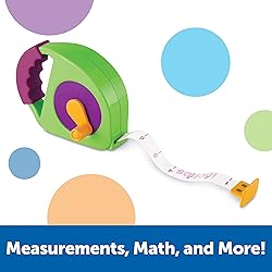Learning Resources Simple Tape Measure, Ages