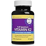 InnovixLabs Full Spectrum Vitamin K2 with MK-7 and MK-4, All-Trans Bioactive K2, 600 mcg K2 per Pill, Soy & Gluten Free, Non-