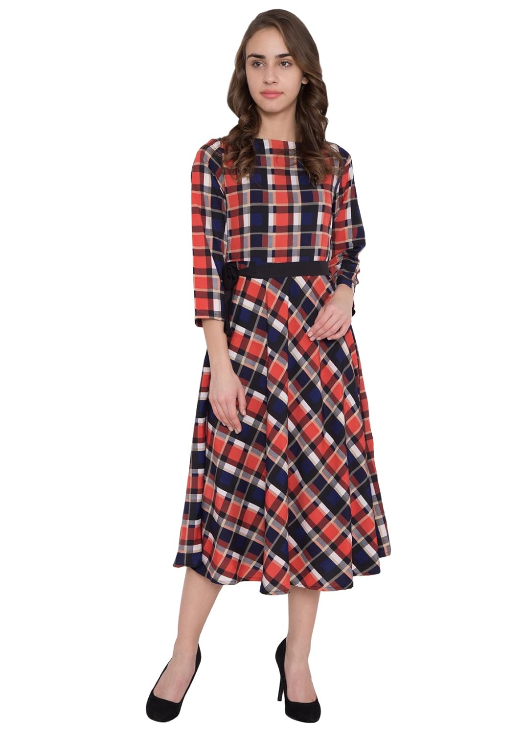 arv fashion women solid casual dress