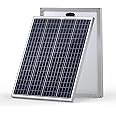 HQST 100 Watt Polycrystalline 12V Solar Panel with Compact Design,High Efficiency Module PV Power for Battery Charging Boat, Caravan, RV and Any Other Off Grid Applications