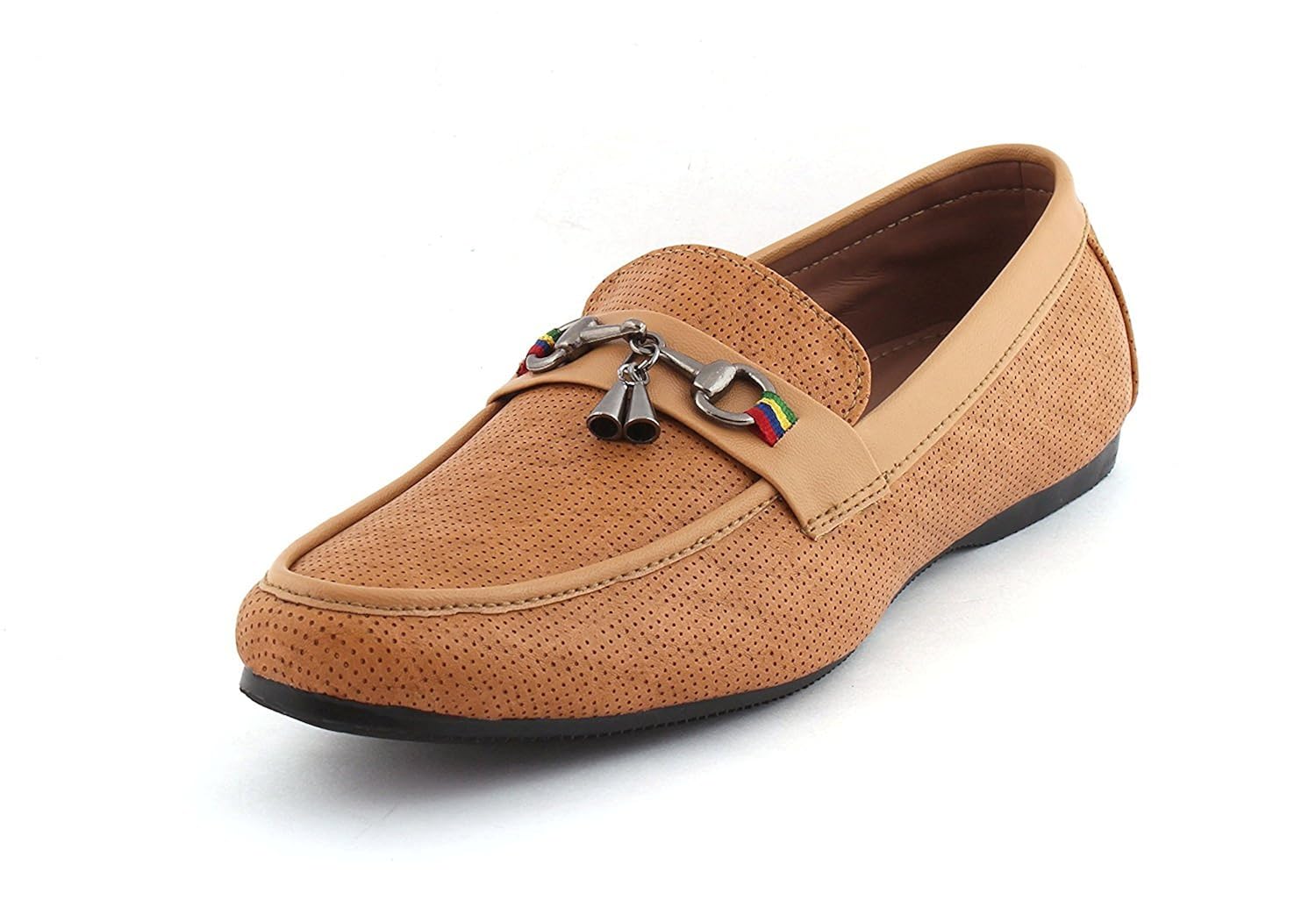 fox hunt vestrico men's tan casual loafer shoes, loafers & moccasions shoes for mens