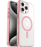 OtterBox Custodia per iPhone 15 Pro Max (solo) serie Prefix, trasparente, ultra sottile, tascabile, bordi rialzati per proteggere fotocamera e schermo, compatibile con ricarica wireless
