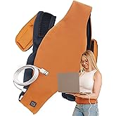 Pixie USB-Powered Heating Pad for Period Cramps – Wearable Menstrual Heat Belt for Back & Abdominal Pain – Portable Electric Heat Therapy Wrap for Women, XS-3XL