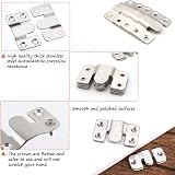 Apragaz Flush Mount Brackets Large 4 Pairs Stainless Steel 66lb 30kg view 4
