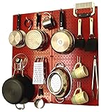 Wall Control Kitchen Pegboard Organizer Pots and