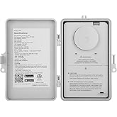 Suraielec WiFi Pool Timer, Outdoor Indoor Smart Switch, 40 AMP, 2HP, 120, 240, 277 VAC, Heavy Duty Pool Controller Light Time