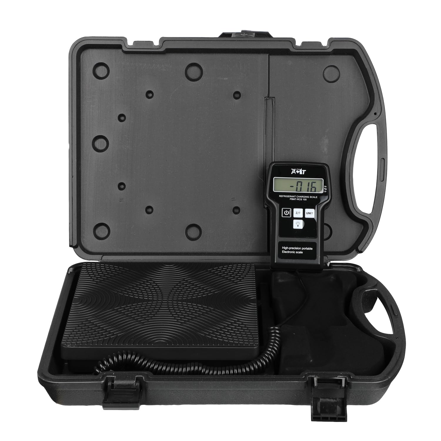 Photo 1 of PB Motor TECH 220LBS Electronic Refrigerant Charging Scale with Portable Case, Digital Freon Scale, HVAC Refrigerant Scale for All Refrigerant Recovery Tanks