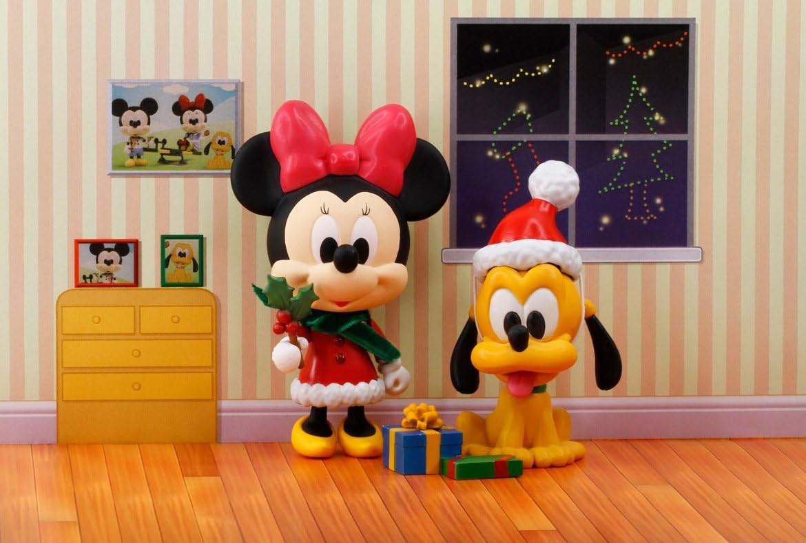 Disney Play Buddies 3.5" Play set - Christmas - Minnie [33150]