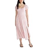 Aeropostale Women's Tiered Midi DreShort Sleeve