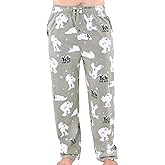 Lazy One Bear & Bigfoot Pajama Pants For Men, Men's Separate Bottoms, Lounge Pants, Funny, Humorous