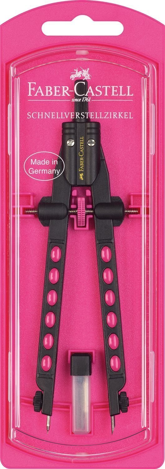 Faber-Castell Factory Neon 2019 Spring Bow Compass Pink