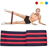 Resistance Bands for Legs and Butt, Premium Resistance Hip Band for Workout, Yoga and Crossfit, Exercise Bands Resistance for Women and Men with Non-Slip and Widening and Thickening Design