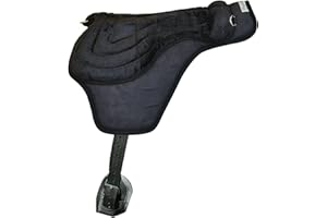 INTREPID INTERNATIONAL Comfort plus All Purpose Bareback Saddle, Shock Absorbing Saddle Pad, Horse Saddle Comfort, Trail & Leisurely Riding