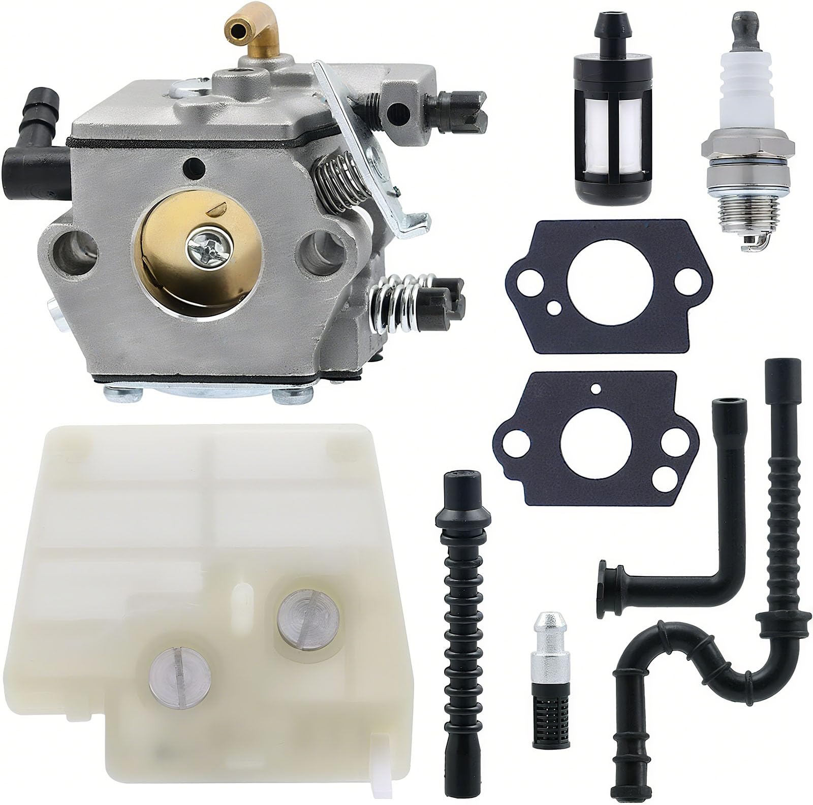 Photo 1 of FitBest Carburetor Tune-Up Kit for Stihl 024 026 MS240 MS260 Chainsaws – Replacement for #11211200611 / Walbro WT-194/WT-194-1