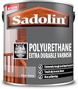 Sadolin Polyurethane Extra Durable Varnish Clear Gloss 2.5 L
