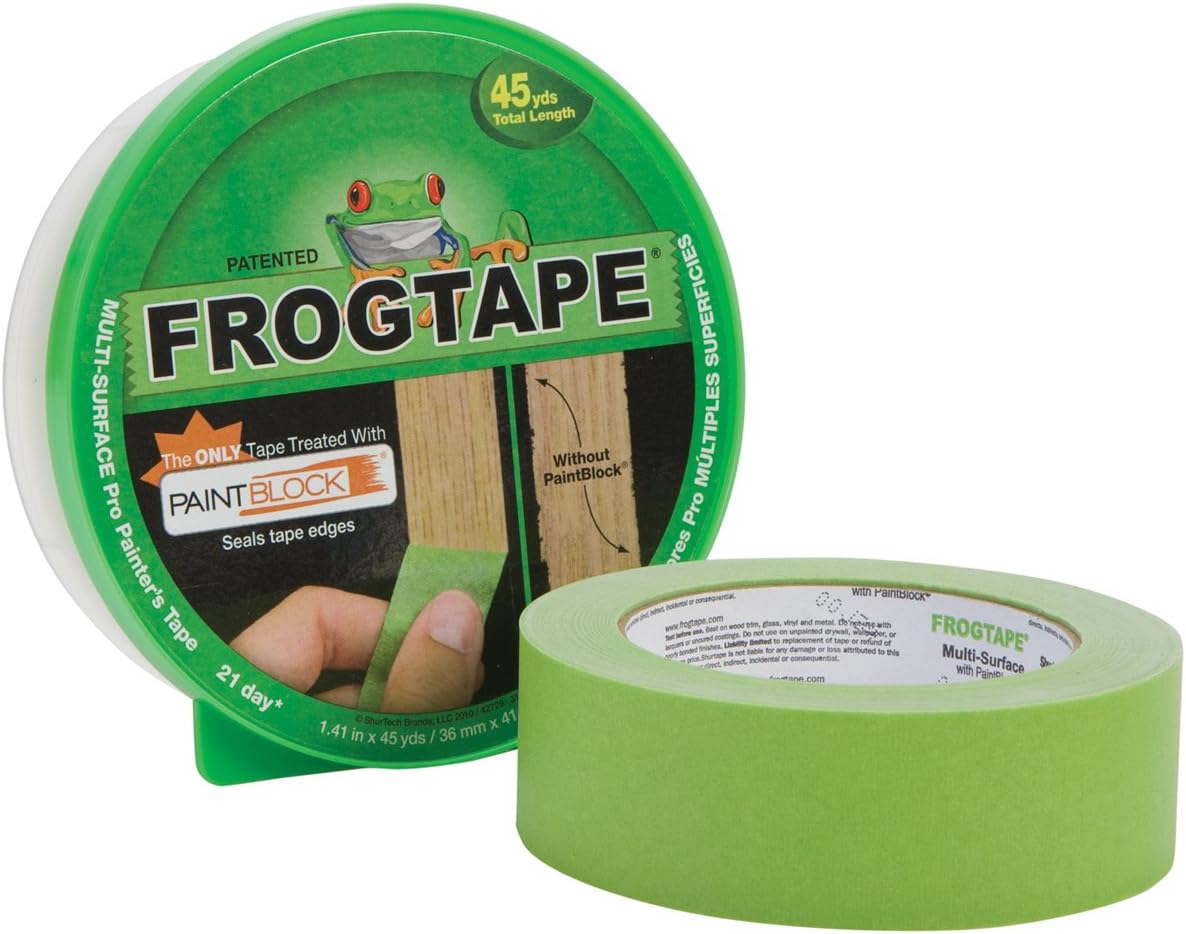 Wholesale CASE of 15 - Duck Brand FROGTAPE Painter's Tape-Painters Tape, 1.41"x45Yds, Green