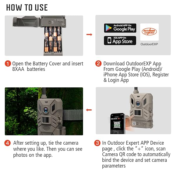 OUTDOOR EXPERT 4G CELLULAR TRAIL CAMERA WITH NO GLOW 940NMNIGHT VISION,36MP HUNTING CAMERA HD VIDEO IP66 WATERPROOF GAME CAM,90FT FLASH RANGE WILDLIFE MONITOR-NEW