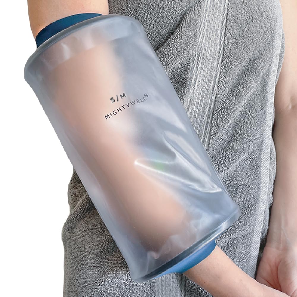 Mighty Well H2O Shield PICC Line Shower Cover (Ocean Blue, Large/X-Large)