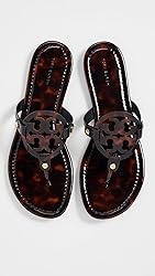 Tory Burch Women's Miller Sandals, Tortoise