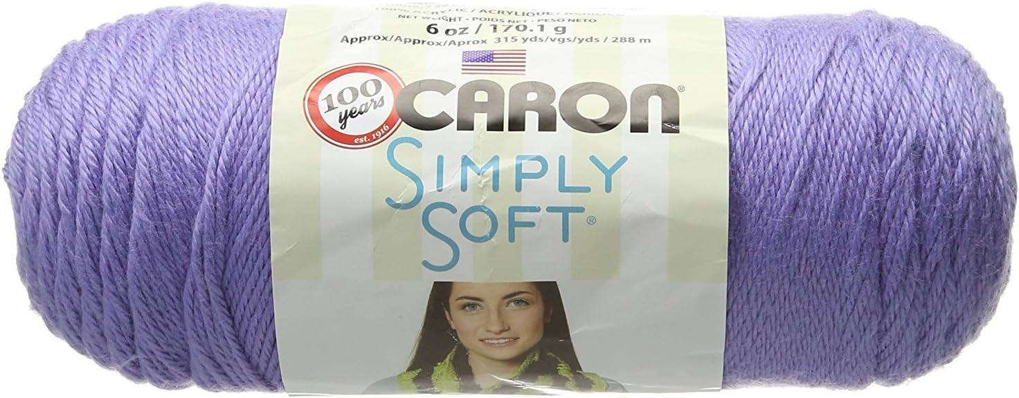 Simply Soft Yarn-Lavender Blue by Caron International